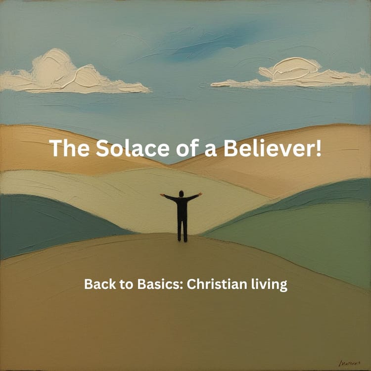 The Solace of a Believer!