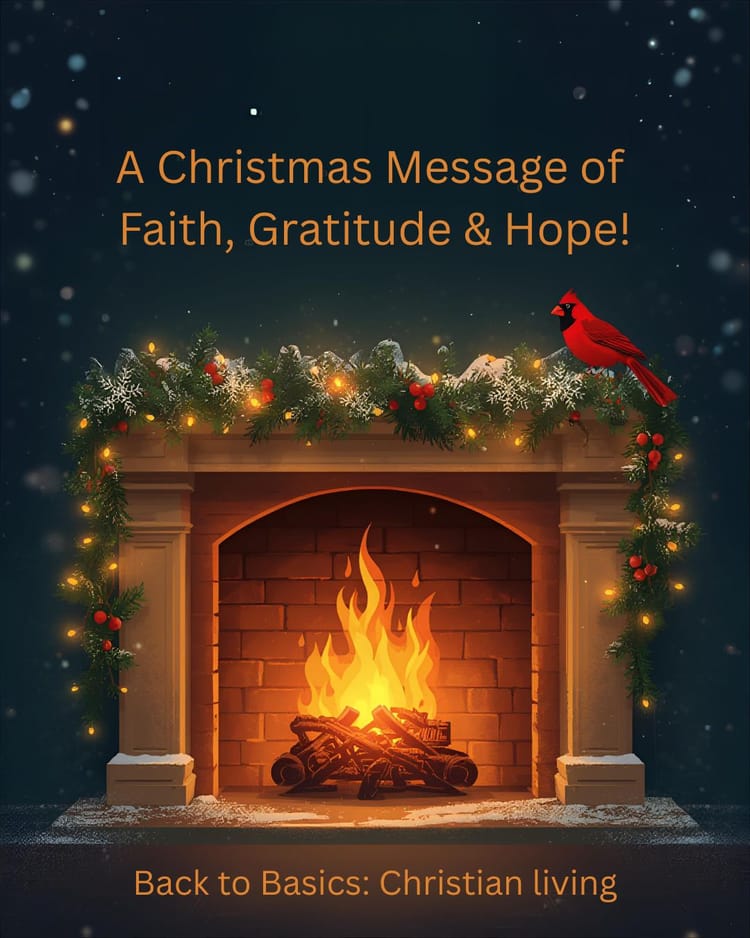 Christmas Message 2025!