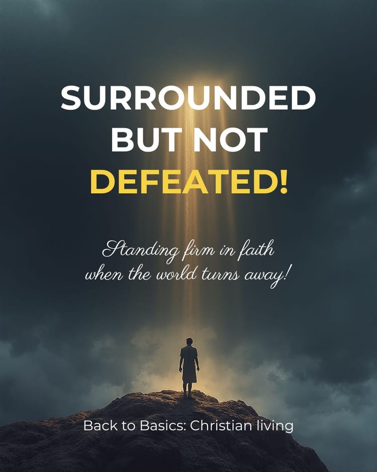 Surrounded But Not Defeated!