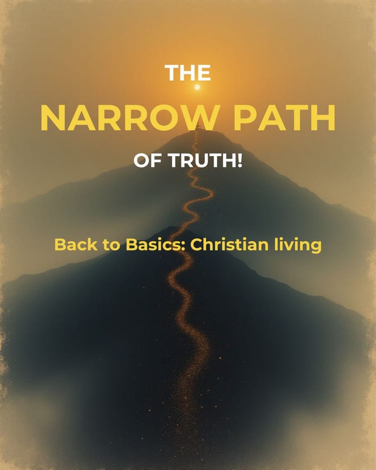 The Narrow Path of Truth!