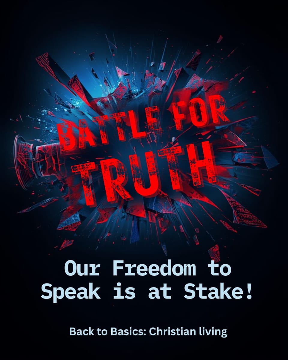 Battle for Truth: Our Freedom to Speak is at Stake!