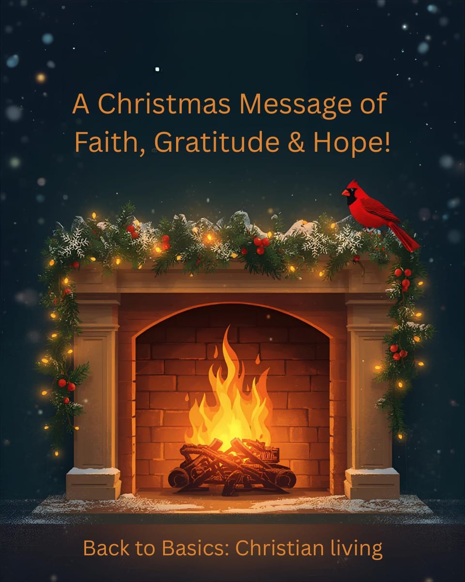 Christmas Message 2025!